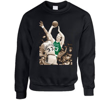 Load image into Gallery viewer, Larry Bird Jump Shot Boston Basketball Fan T Shirt - image_fa30dc1e-45ac-4c7e-ae98-a97e6c7df847
