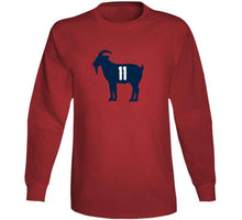 Load image into Gallery viewer, Julian Edelman Goat  New England Football Fan T Shirt - image_fa8819f3-c7dc-4de6-996f-896dd753ec9b