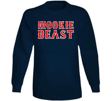 Load image into Gallery viewer, Mookie Betts Mookie Beast Distressed Boston Baseball Fan T Shirt - image_fb4d5152-c950-4558-b8c3-1eebf843a935