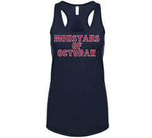 Load image into Gallery viewer, Monstahs of Octobah Champions Boston Baseball Fan T Shirt - image_fbcf4066-c539-4e78-b5f8-94738d45a015