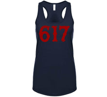 Load image into Gallery viewer, Boston Area Code Boston Baseball Fan T Shirt - image_fd2c29ec-a2a9-4e25-9569-76895f088ff6