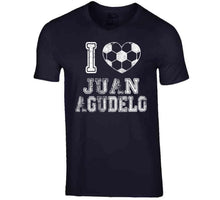 Load image into Gallery viewer, Juan Agudelo I Heart New England Soccer T Shirt - image_fd53e81b-0d30-4f74-b7f8-58737fd1981d