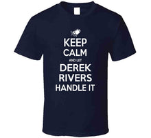 Load image into Gallery viewer, Derek Rivers Keep Calm New England Football Fan T Shirt - image_fe53a1aa-7214-4de1-a11f-f630ec46e9f5