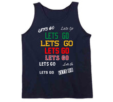 Load image into Gallery viewer, Lets Go Lets Go Lets Go Tom Brady New England Football Fan T Shirt - image_ff300cc1-8f4a-4174-90fa-25e9bd6a0313