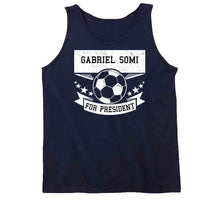 Load image into Gallery viewer, Gabriel Somi For President New England Soccer T Shirt - image_ff4deb0b-c37e-474b-8525-52493af1e7fc