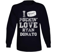 Load image into Gallery viewer, Ryan Donato I Love Boston Hockey Fan T Shirt - image_ffbfec8d-3ba1-4006-b680-10aa21025c3a